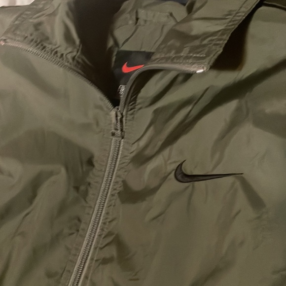 Vintage Y2K Nike Olive Green Jacket - Picture 2 of 4